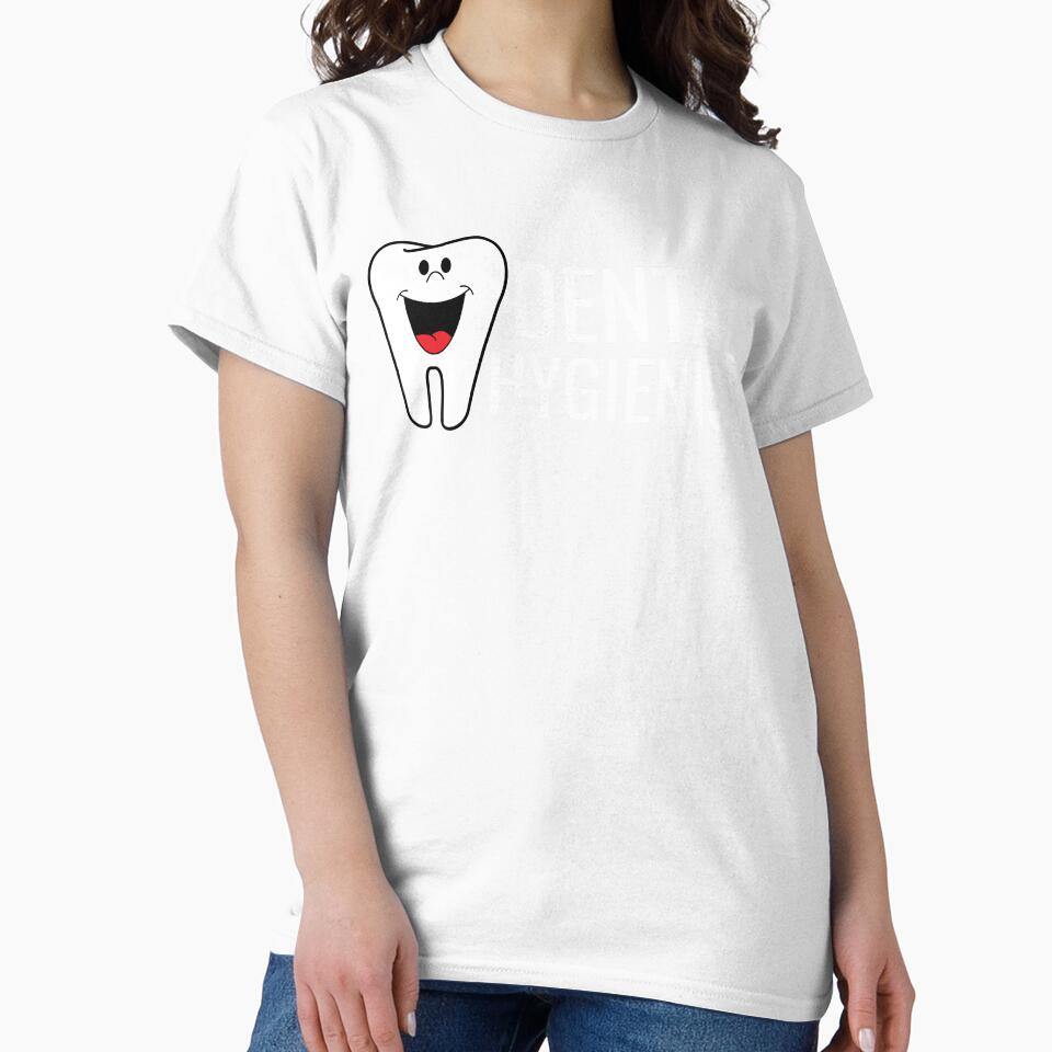 Dental Hygienist Happy Tooth Cute by jacks-tees
