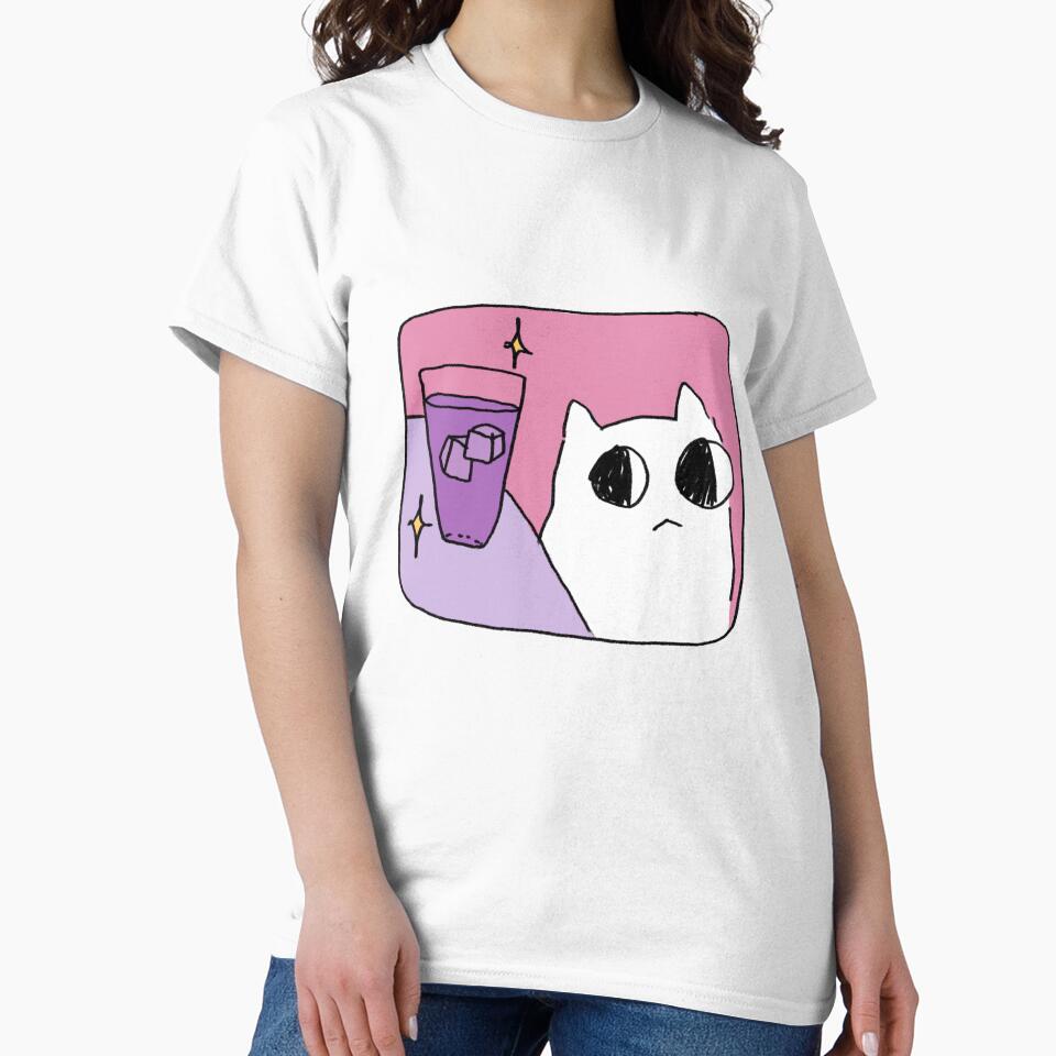 White Cat Ube Milk Tea by capras