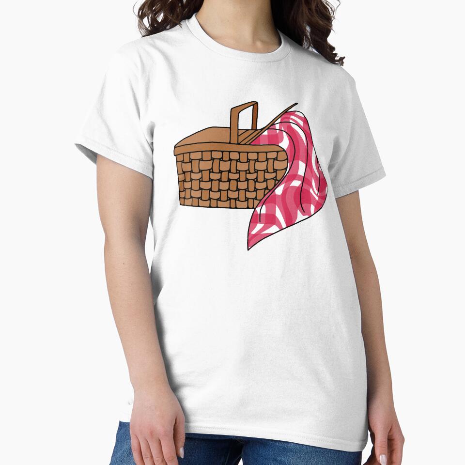 Picnic Basket with Blanket by murialbezanson