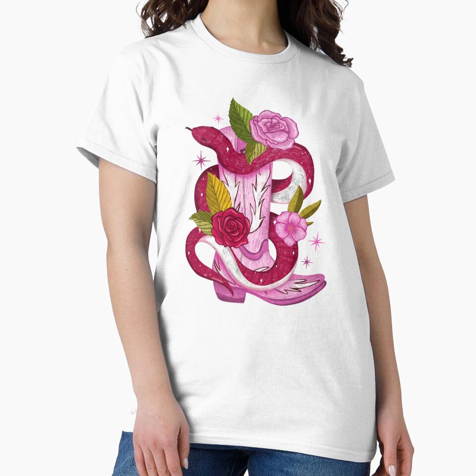 Snake in cowgirl boot by pinkyfish1010