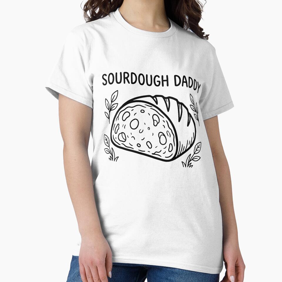 Sourdough Daddy Funny Artisan Bread Baker by TobattoVision Commodities