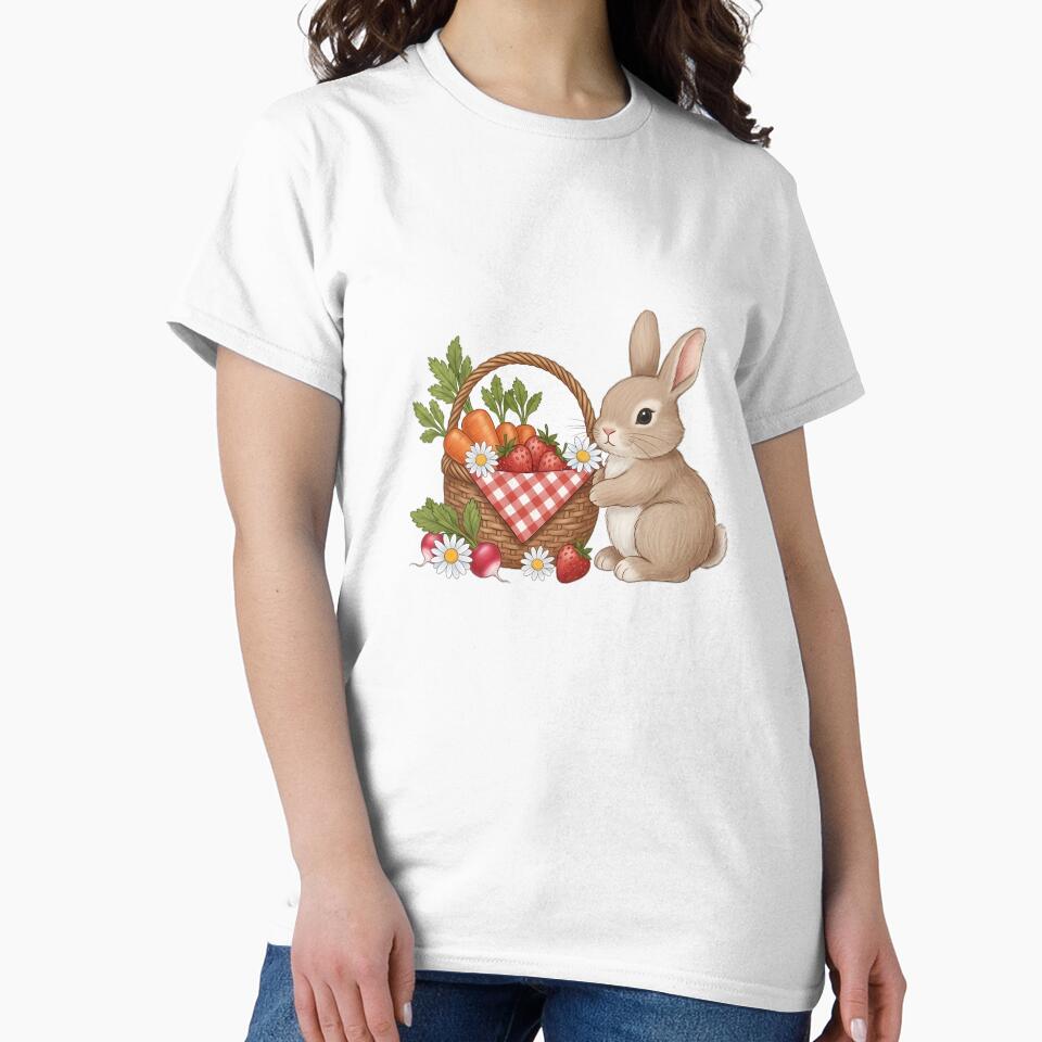 Farmers Market Bunny Gift by pumsquare