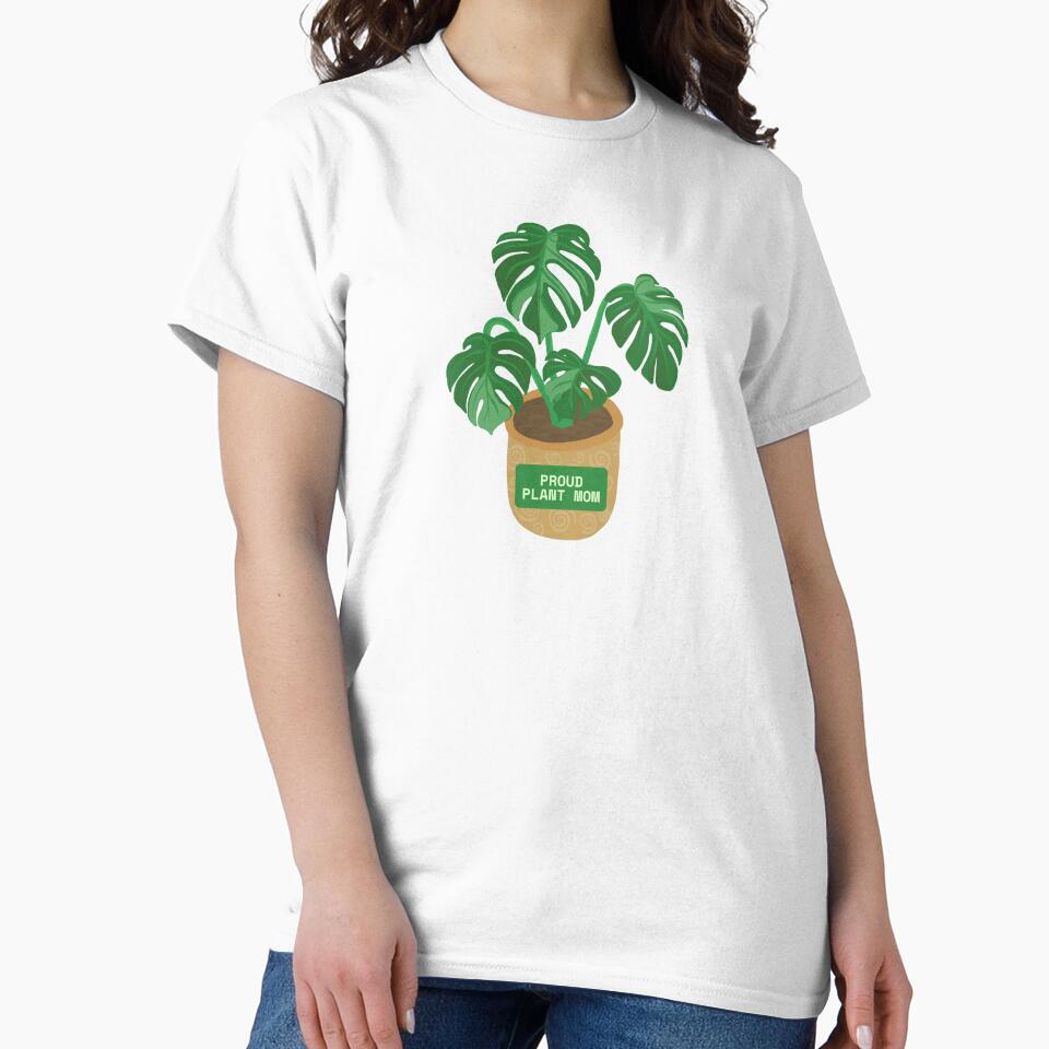 Monstera | Proud Plant Mom by PrintyRelatable
