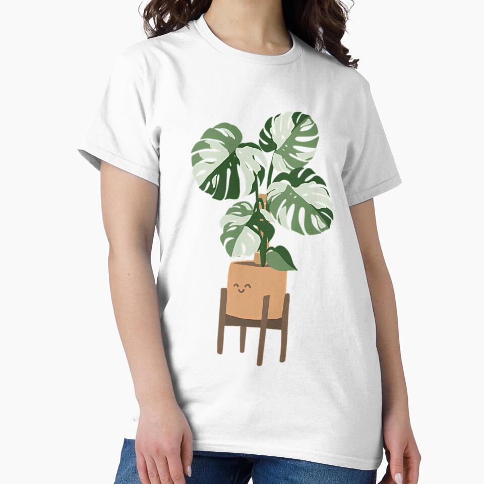 Monstera Albo Potted Plant by yjgiivkkihp20