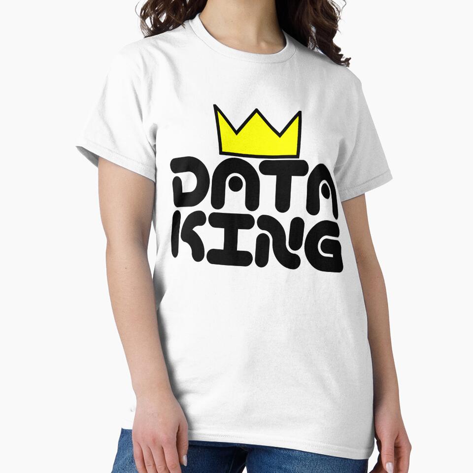 Data King Funny Data Analyst by HappyArts90
