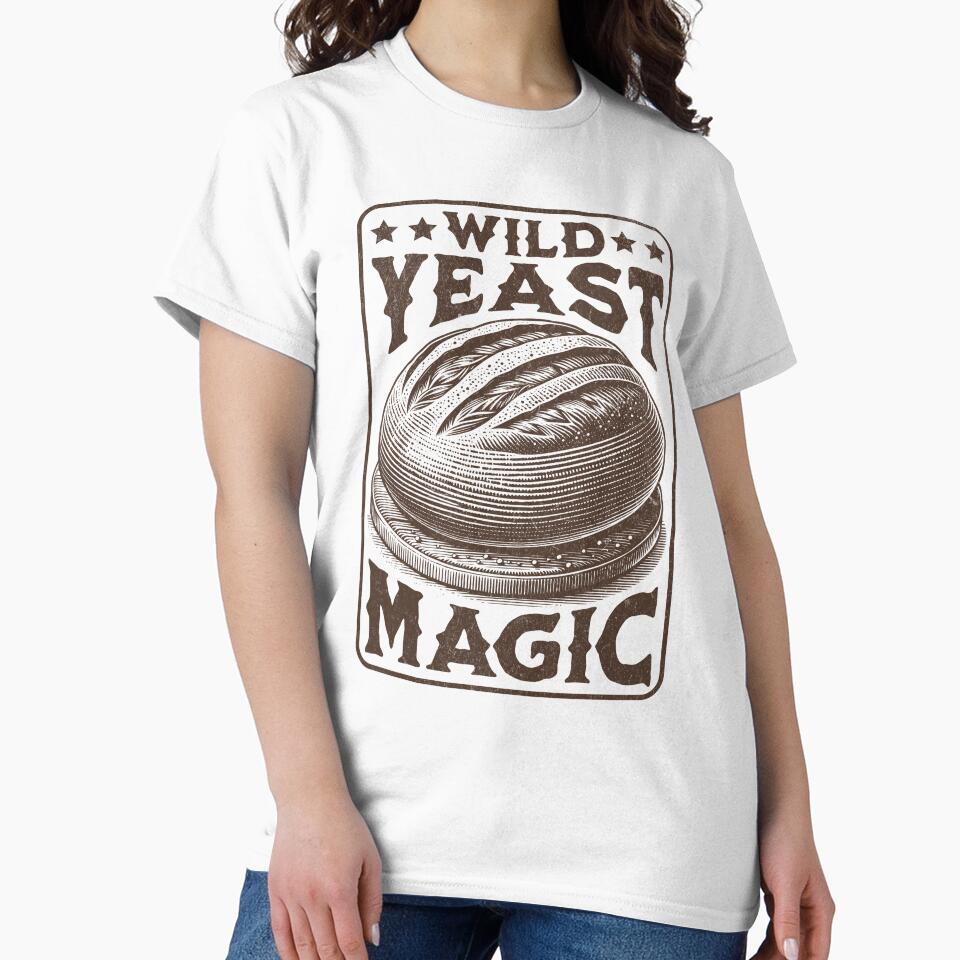 Wild Yeast Magic Sourdough Bread Baking Enthusiast by KLArtzStore