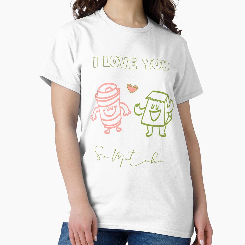 I Love You So Matcha Sticker | Kawaii Matcha Latte Cute Gift by suh shop