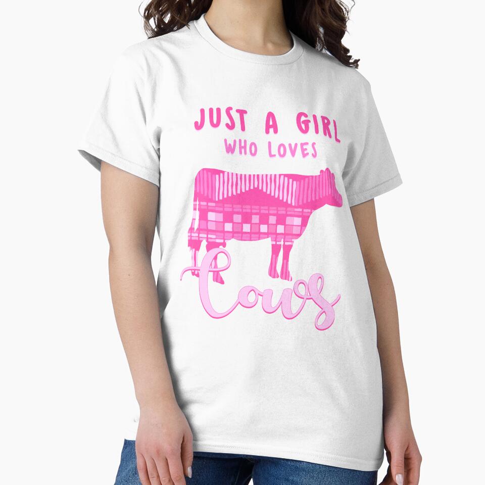 Just a Girl Who Loves Cows by Leslie Graves