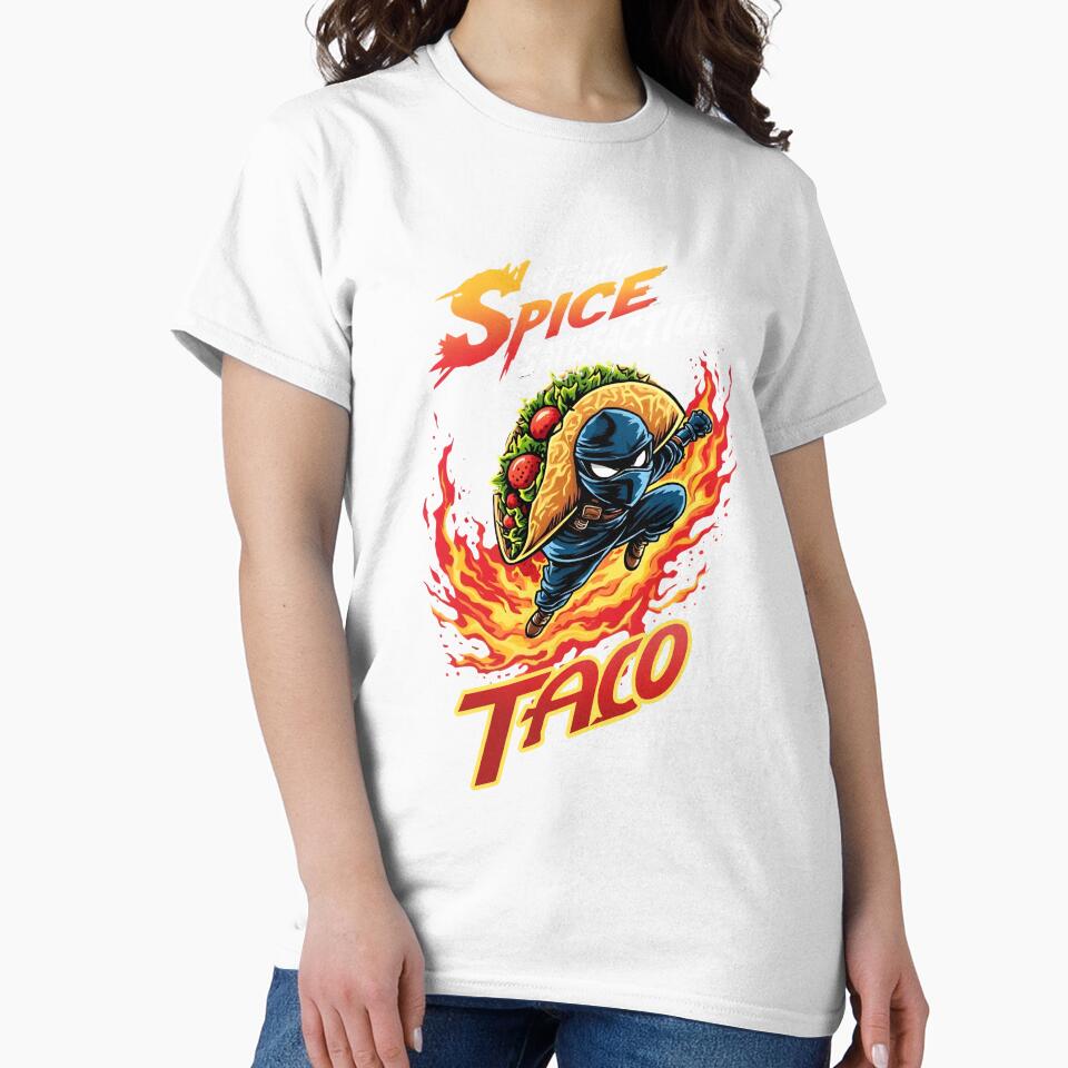 Taco Attack Spicy Food Warrior by Dazzle-Sizzle