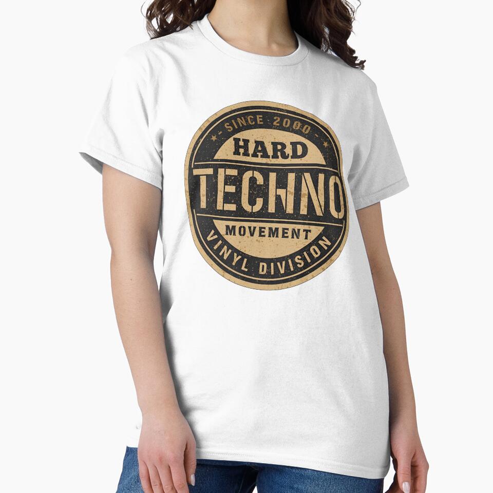 Hard Techno Movement – Industrial Club Culture Design by |TRSSHOP|