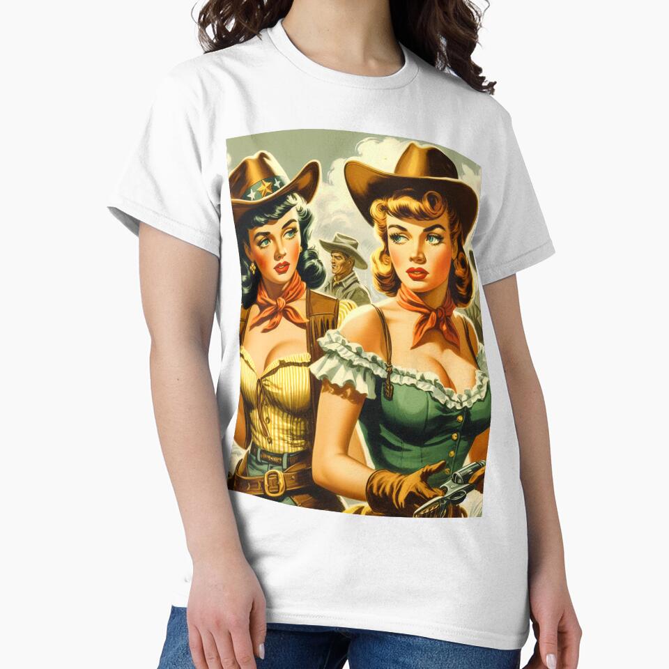 Retro Western Girls by PulpVintage