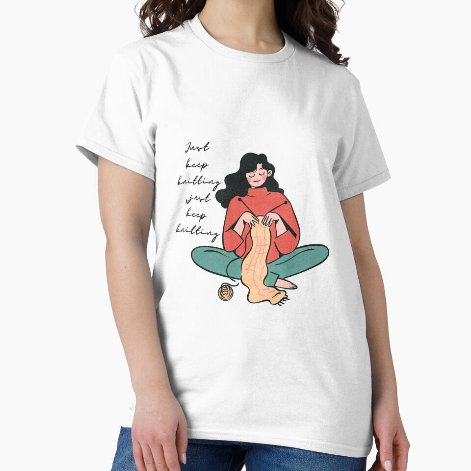 just keep knitting, just keep knitting by Iail Ioa