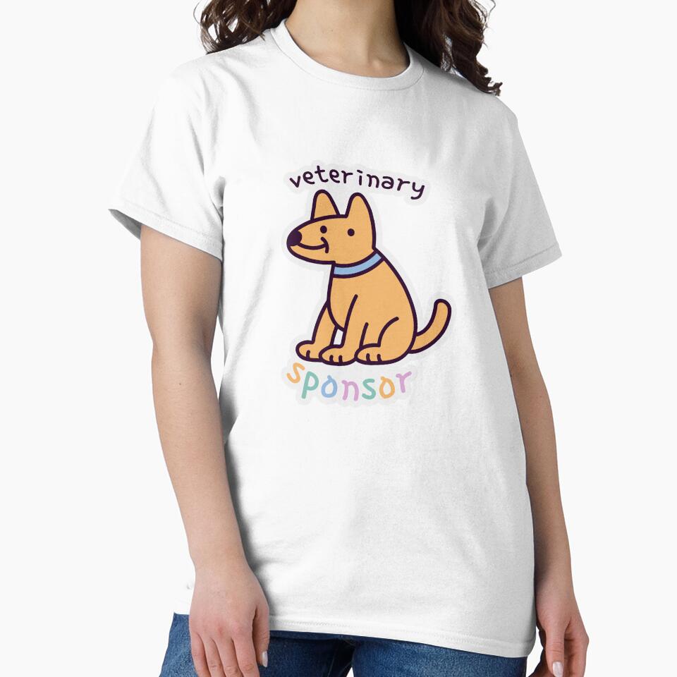 Veterinary Sponsor Cute Dog Sticker | Vet Life Gift by StillFineClub