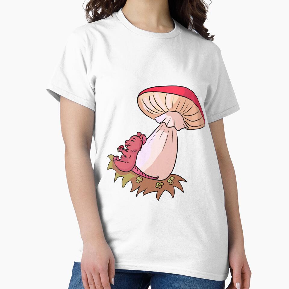 Mouse Picnic Under Mushroom by ChronicCrafting