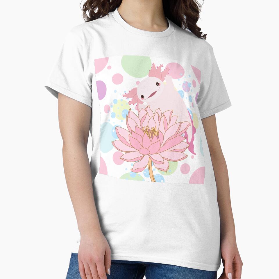 Axolotl Lotus by Lylabean22