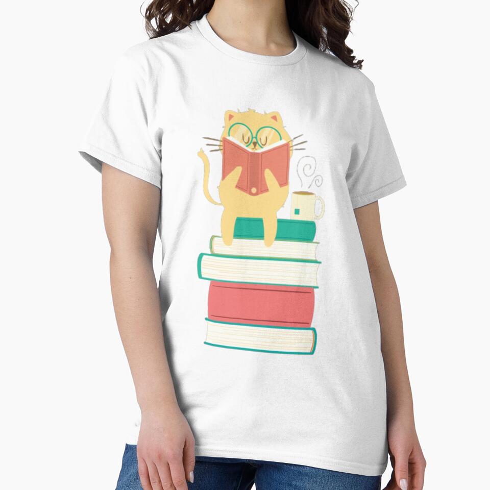 cat i read banned books funny bookworms reading book by peterArt22