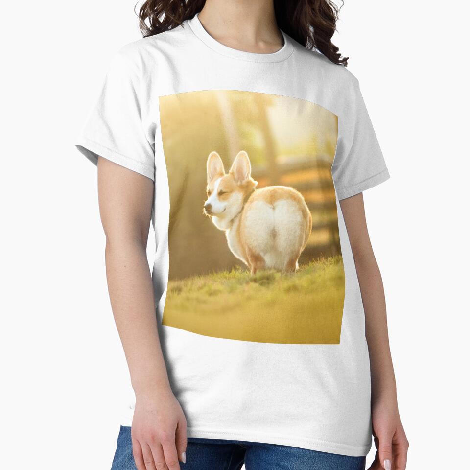 Cute Butt Pembroke Welsh Corgi Dog by VanGaldo