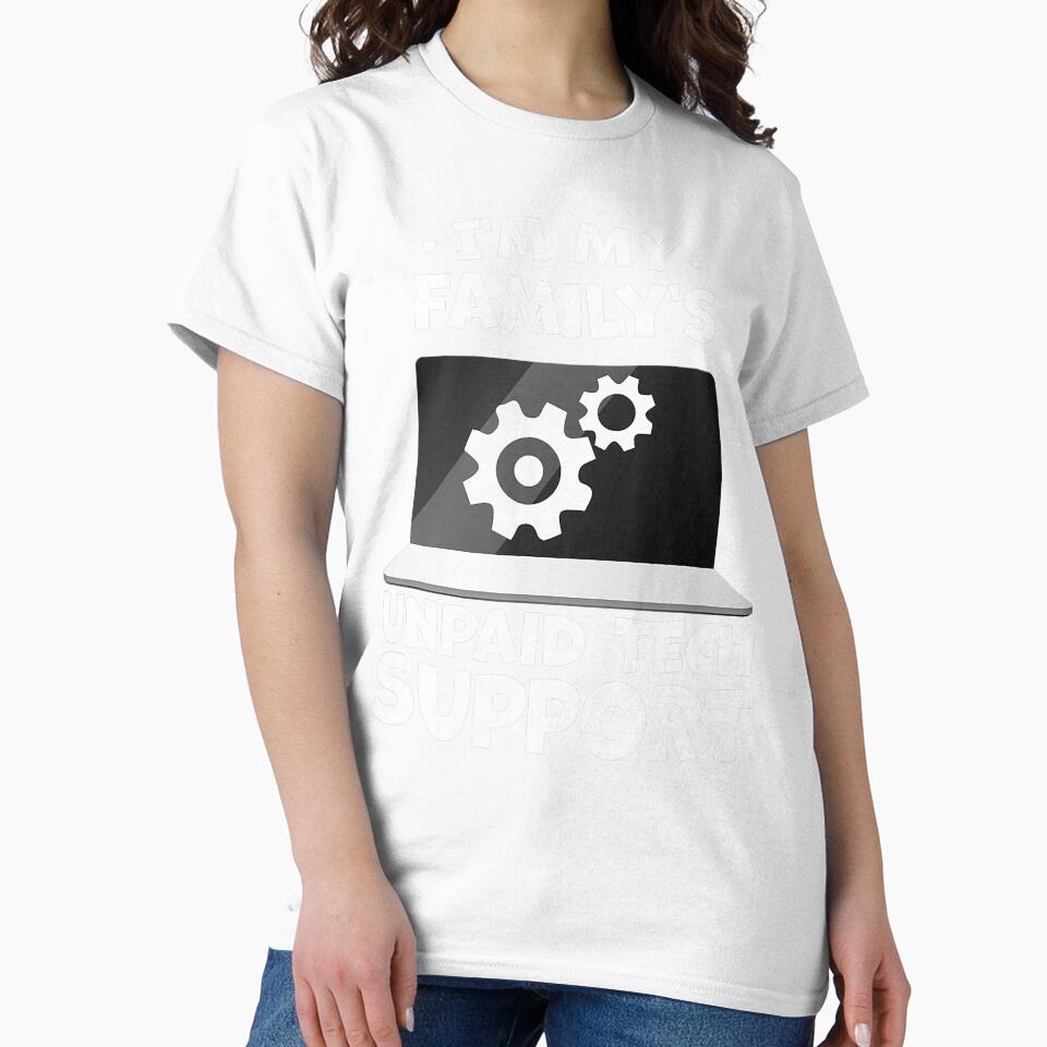 Funny Unpaid IT Help Desk Humor Apparel  Computer Geek by averyfisher