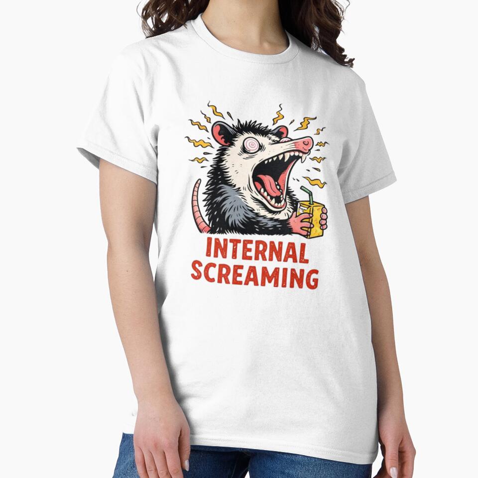 Internal Screaming Opossum - Funny Chaos Meme by JakubDesigns89