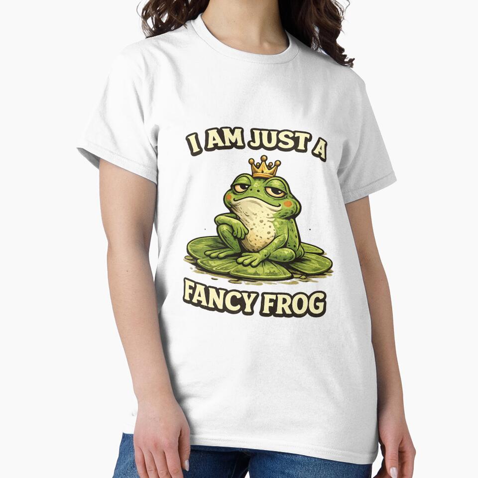 King frog on elegant water lily by FroggyOnly