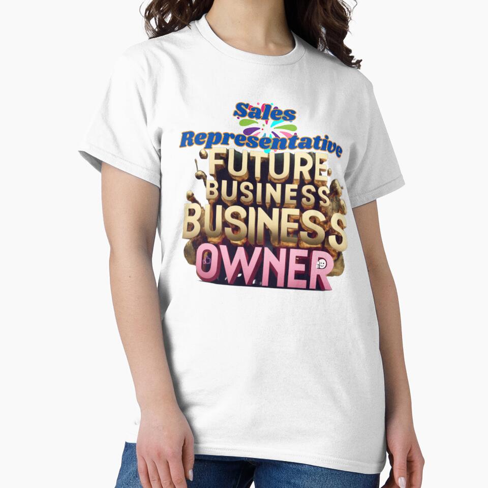 SALES REPRESENTATIVE FUTURE BUSINESS OWNER, MOM, DAD, GIFT, PYJAMAS by carlos crane