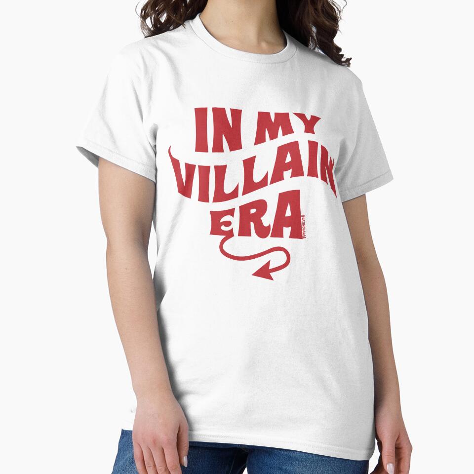 In My Villain Era / Bookworm Aesthetic Red Sassy Devil Horns and Tail for Girlie Kindle Readers Tbr Booktok by Latinoladas