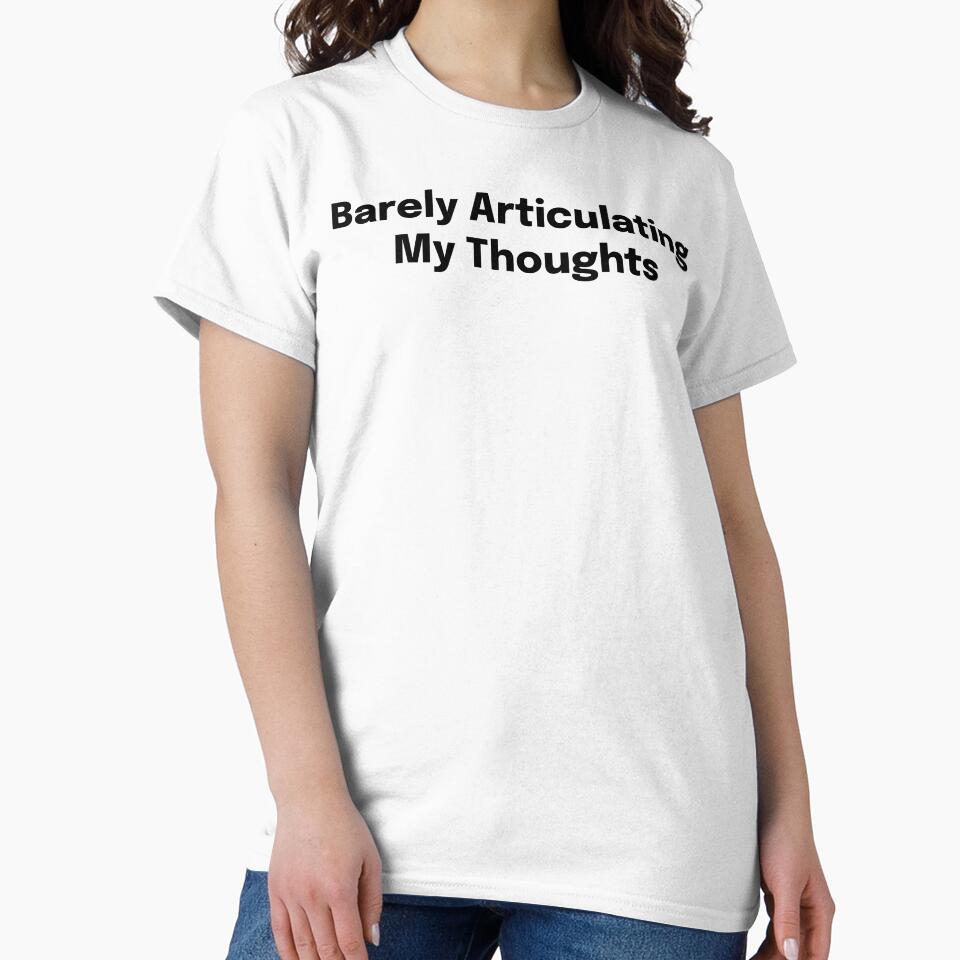 Barely Articulating My Thoughts SLP Grad Student by SimplyTees247