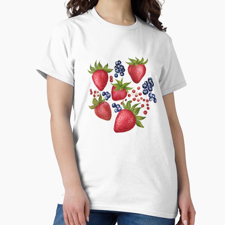 Strawberries and Blueberries and Fruit, Oh My! by Olivia Ossege