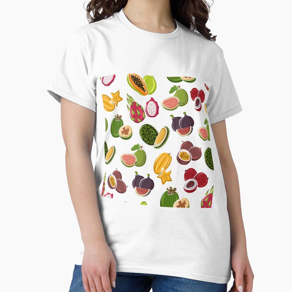 1980s Retro Summer Tropical Fruit by IamTrending