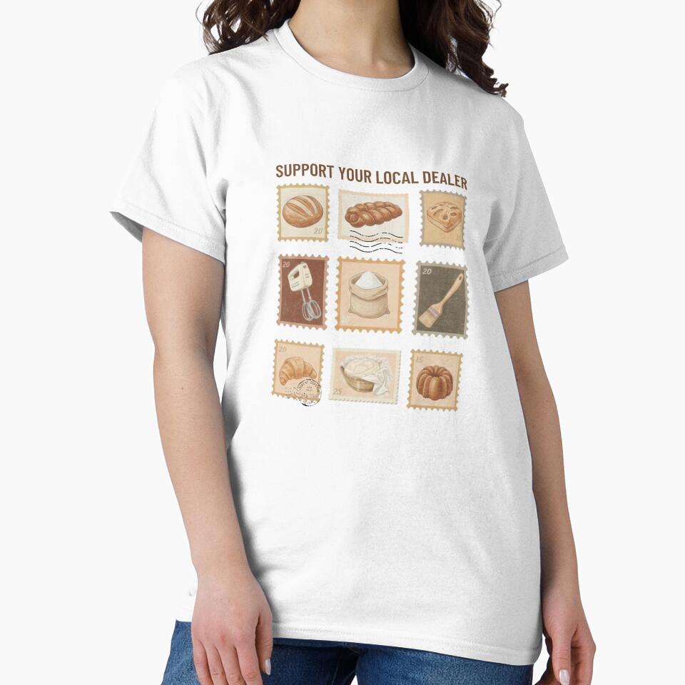 Support Your Local Dealer - Funny Cookie or Bread Baker by MS Pod Studio