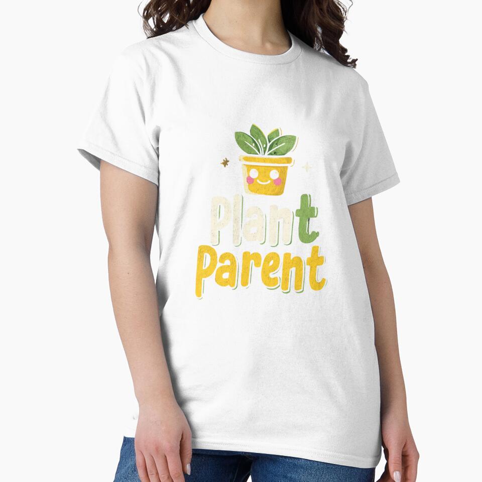 Cute Plant Parent Illustration Houseplant Lover Design by StickerHavenn