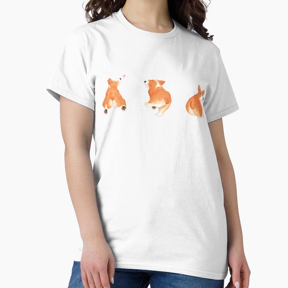 Dancing corgi by catandcrayon