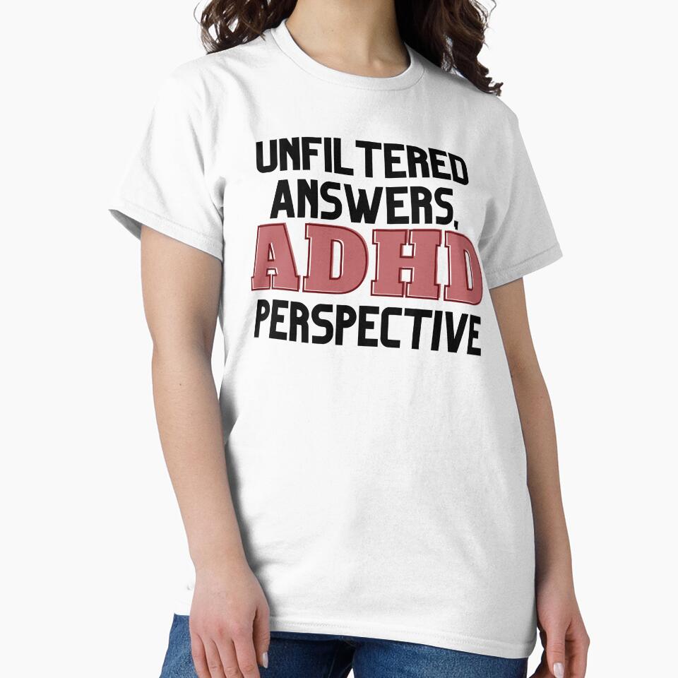 UNFILTERED ANSWERS, ADHD PERSPECTIVE RED by ElectraW
