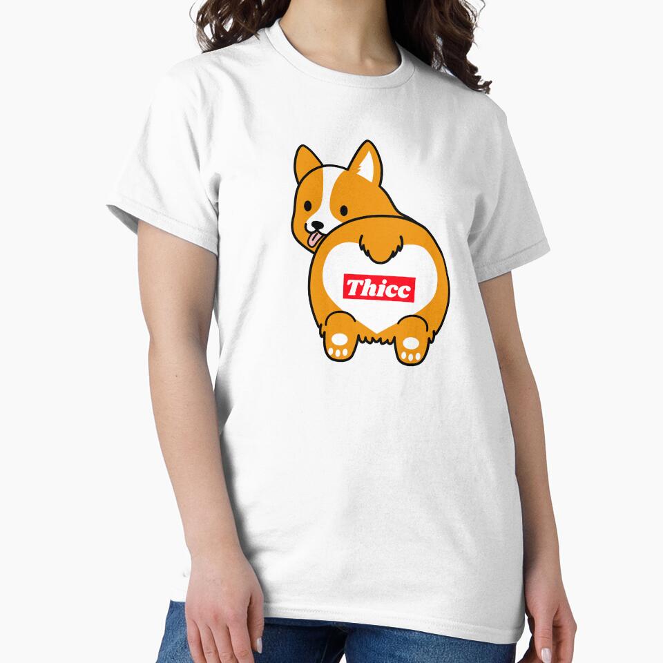 THICC Corgi by IcyTees