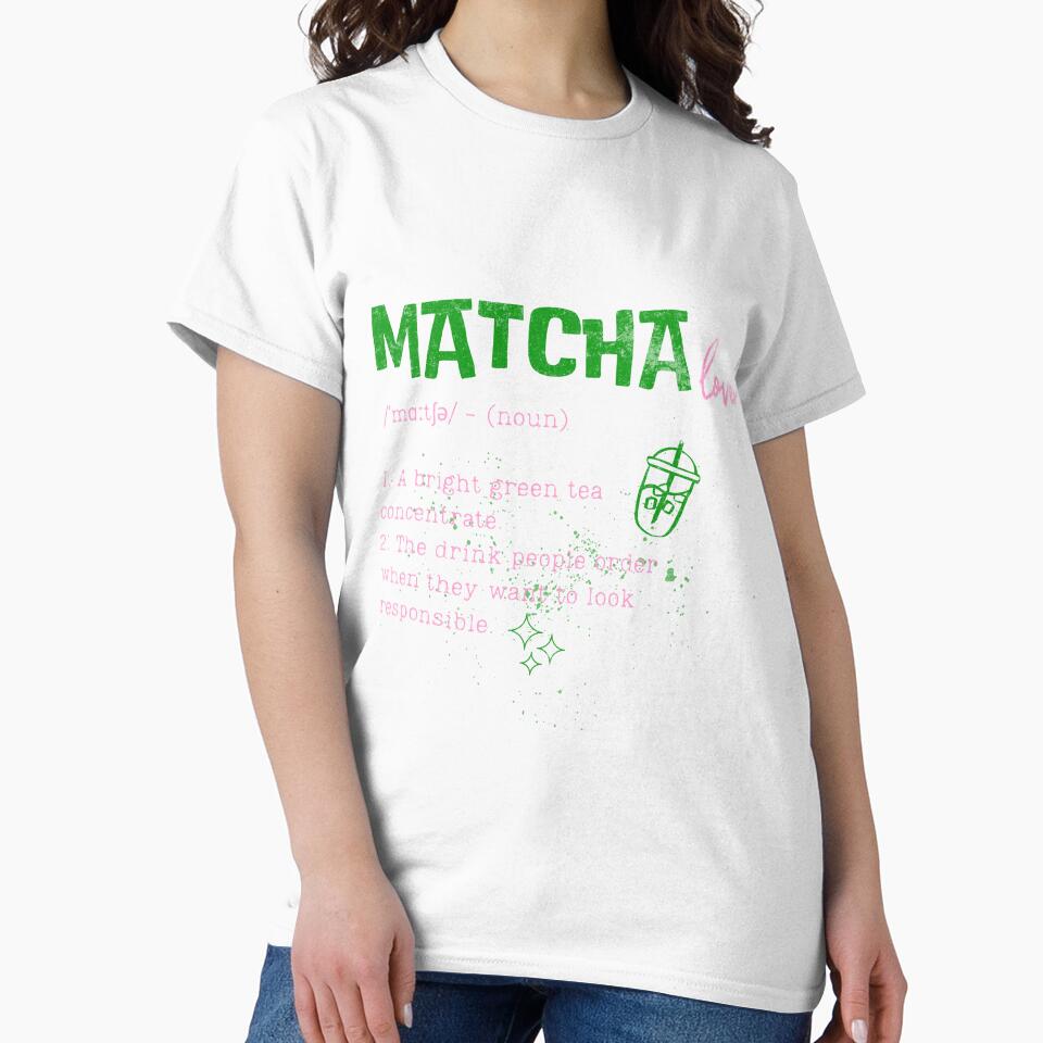 Matcha Lover Definition by Nacho Average Designs