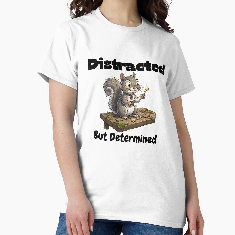 Distracted But Determined - Silly Squirrel by LAJdesigns