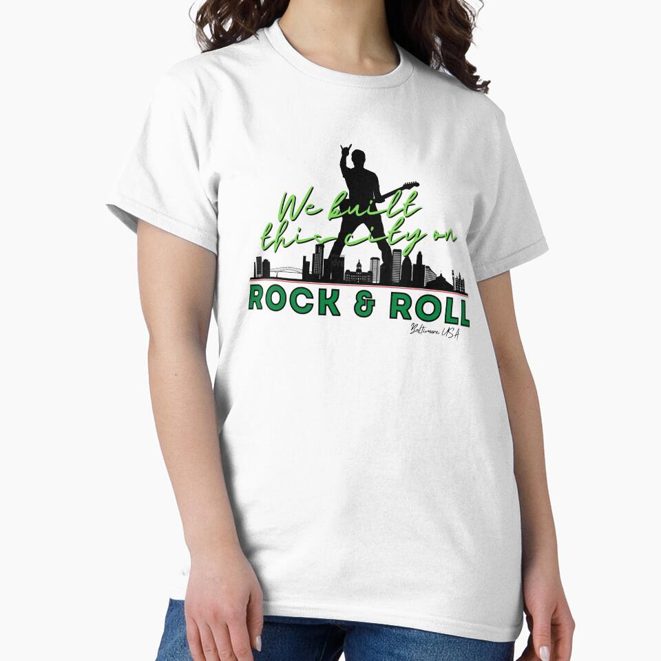 We Built this City - Baltimore, Green by Mean-Musician