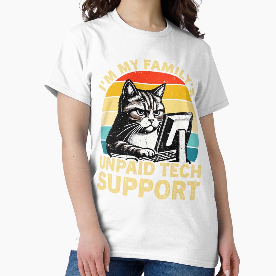 I'm My Family's Unpaid Tech Support Retro Computer Engineer by averyfisher