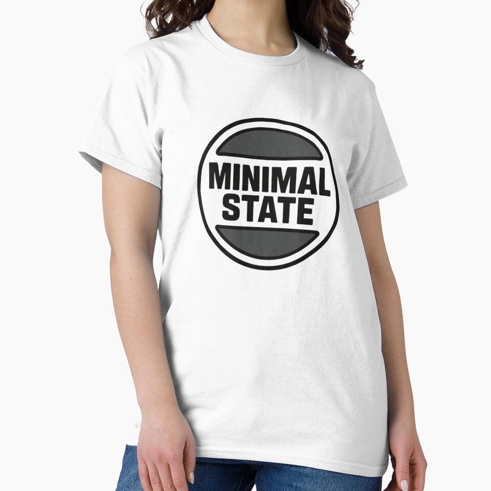 Minimal State – Techno Minimal Logo by |TRSSHOP|