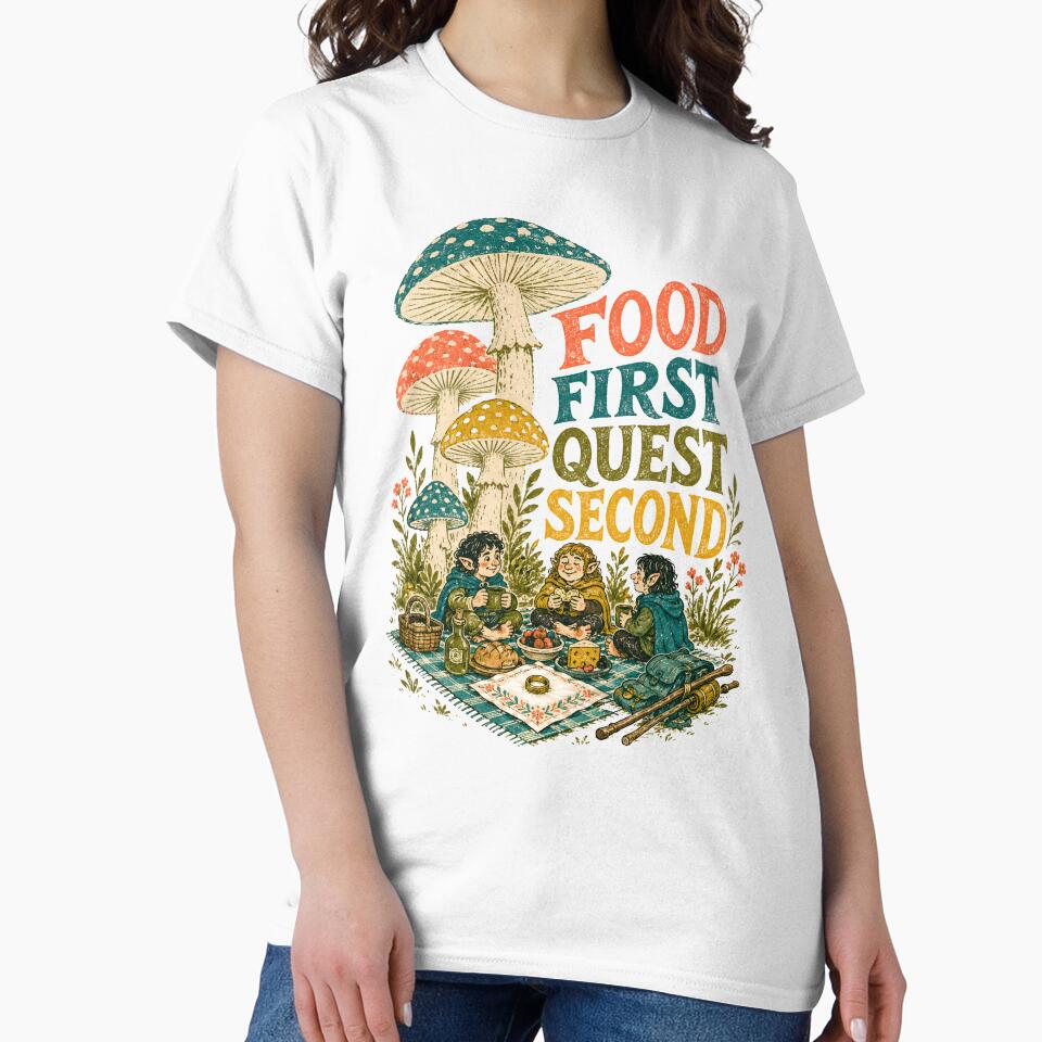 Food First Quest Second Whimsical Fantasy Picnic by Fenay Designs