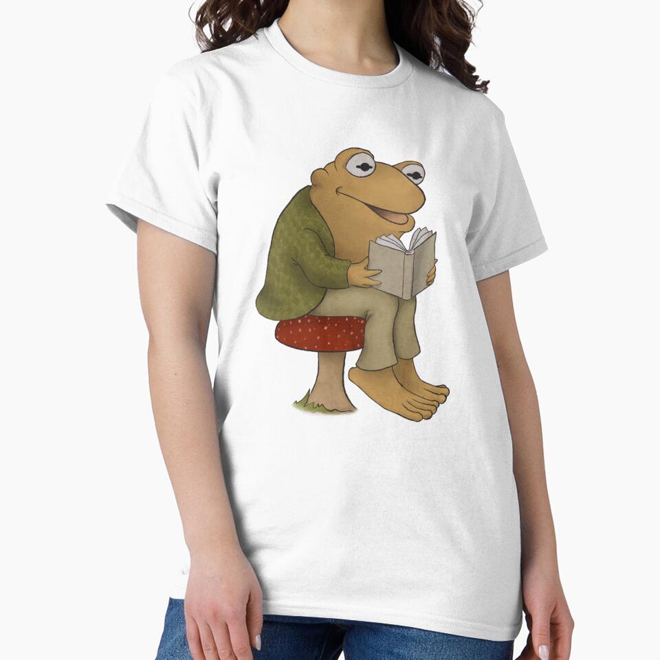 Toad on a mushroom Frog and Toad by StrangeBootique