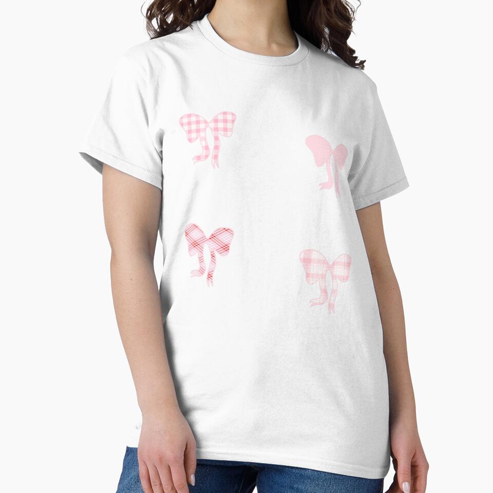 Pink Coquette Bow Aesthetic Pattern Pack - Gingham & Plaid Ribbon by Aesthetic Crew