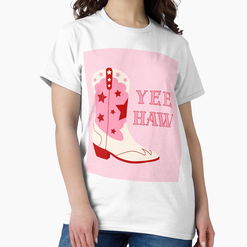 Yee Haw Blush Pink Cowgirl Boots by newburyboutique
