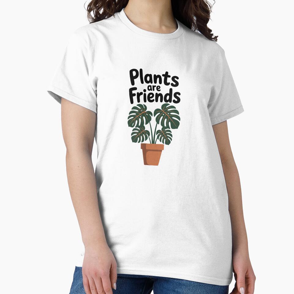 Plants Are Friends – Botanical Nature Design by H&F Shop