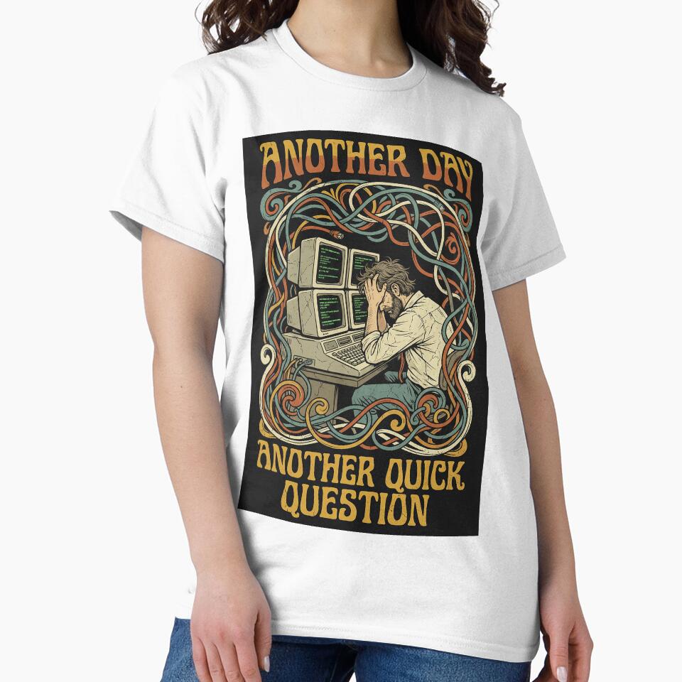 Another Day Another Quick Question Vintage IT by ReadOnlyFridays