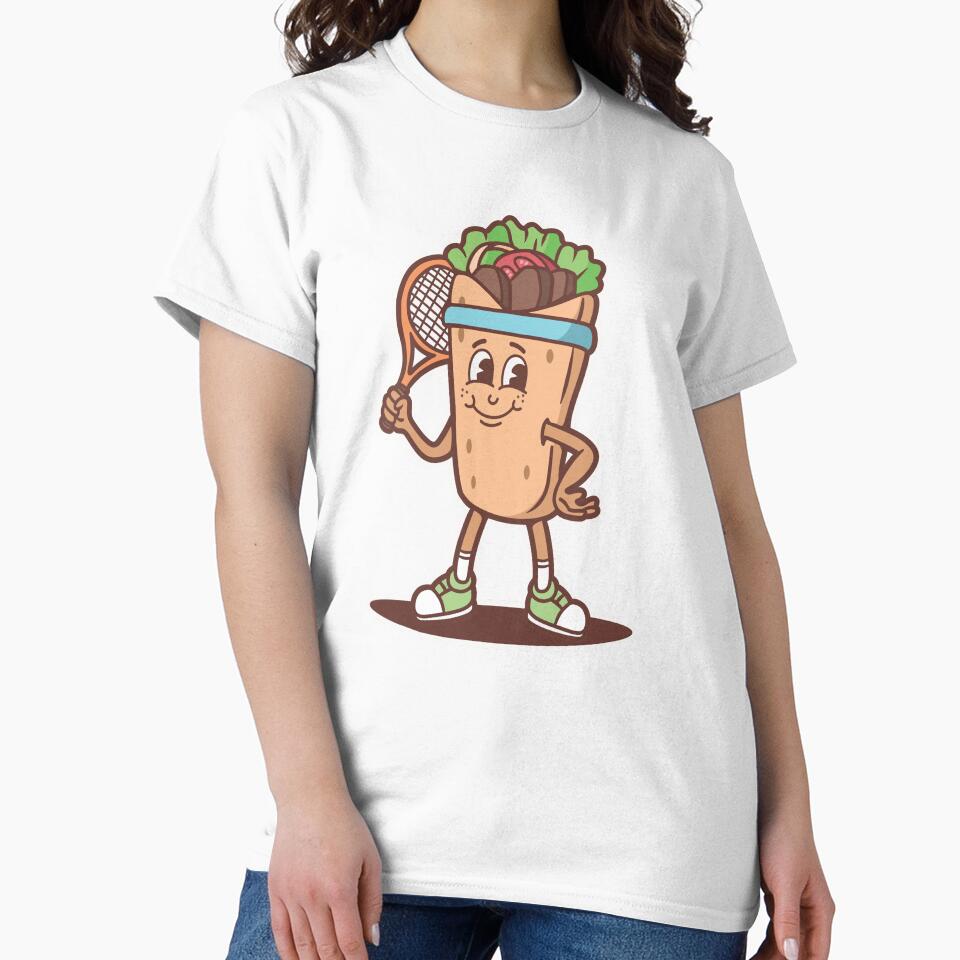 kebab mascot tennis by anggapajar