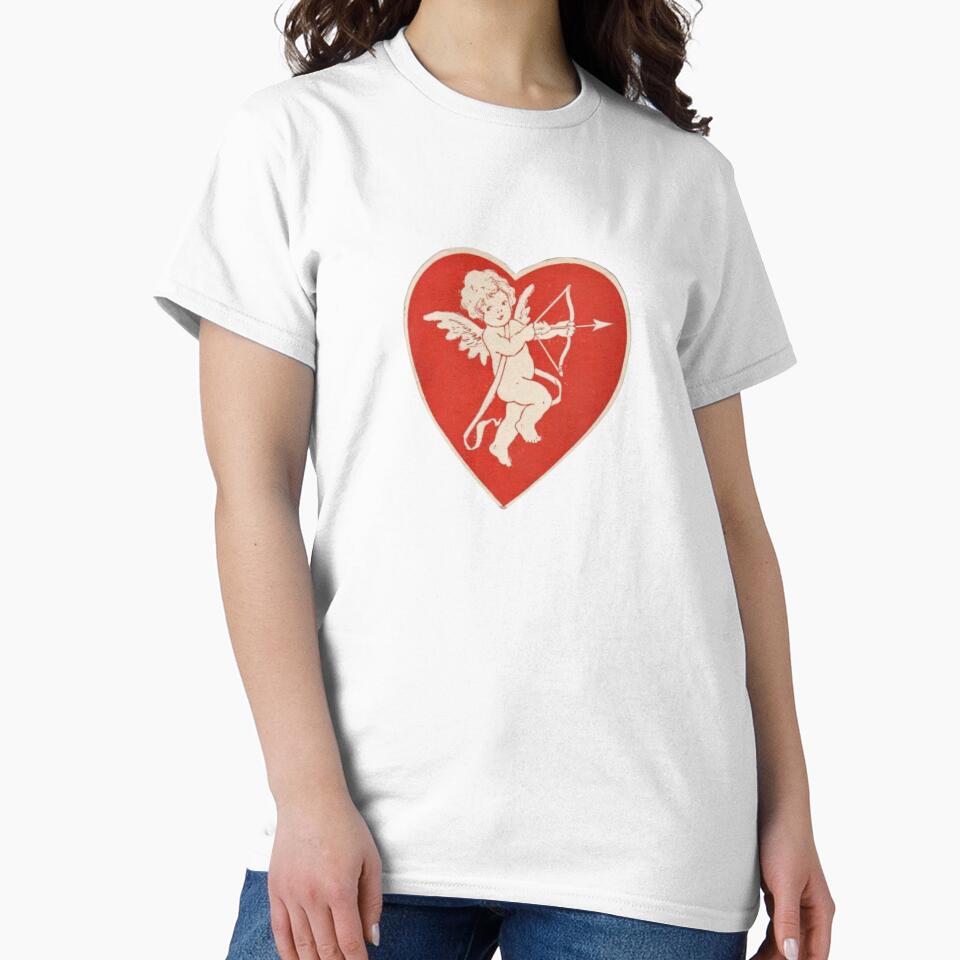 Coquette Vintage heart cherub by Pixiedrop