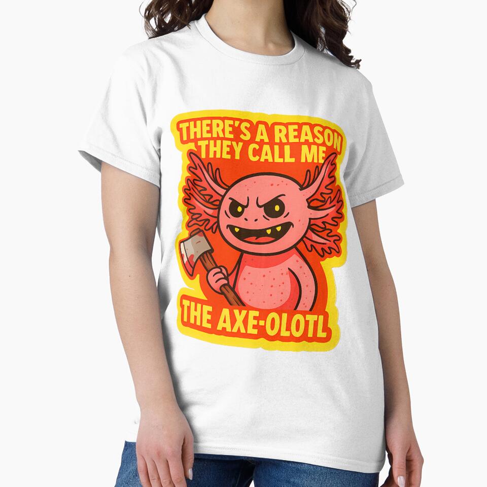 Murderous Axe-olotl by GlitchBaby