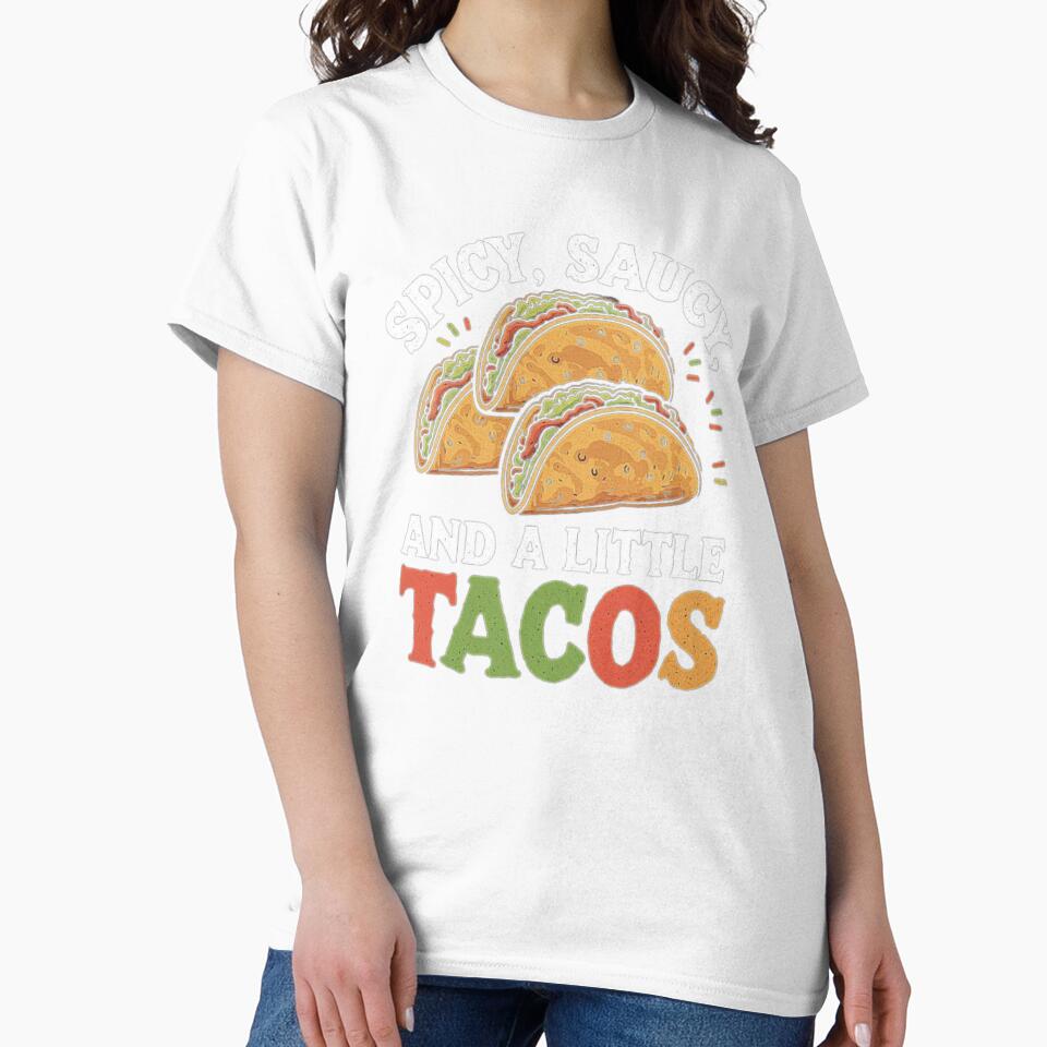 Spicy Taco Lovers Design - Funny Food Art for Mexican Cuisine Fans by love3617
