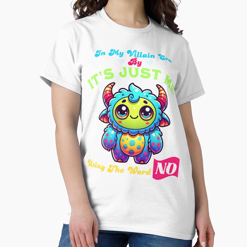 Cute Introvert Monster – In My Villain Era But It’s Just Me Using the Word 'No' by Kawaii-n-Spice